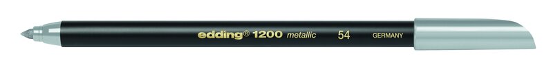 EDDING 1200 METALLIC COLOR PEN  054. silver