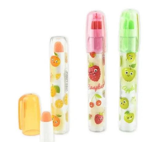 Sudd/radergummi med fruktdoft