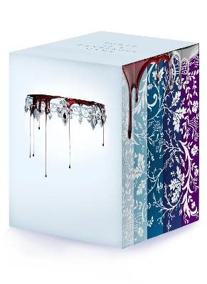 Red Queen 10th Anniversary Deluxe 5-Book Box Set with Stenciled Edges