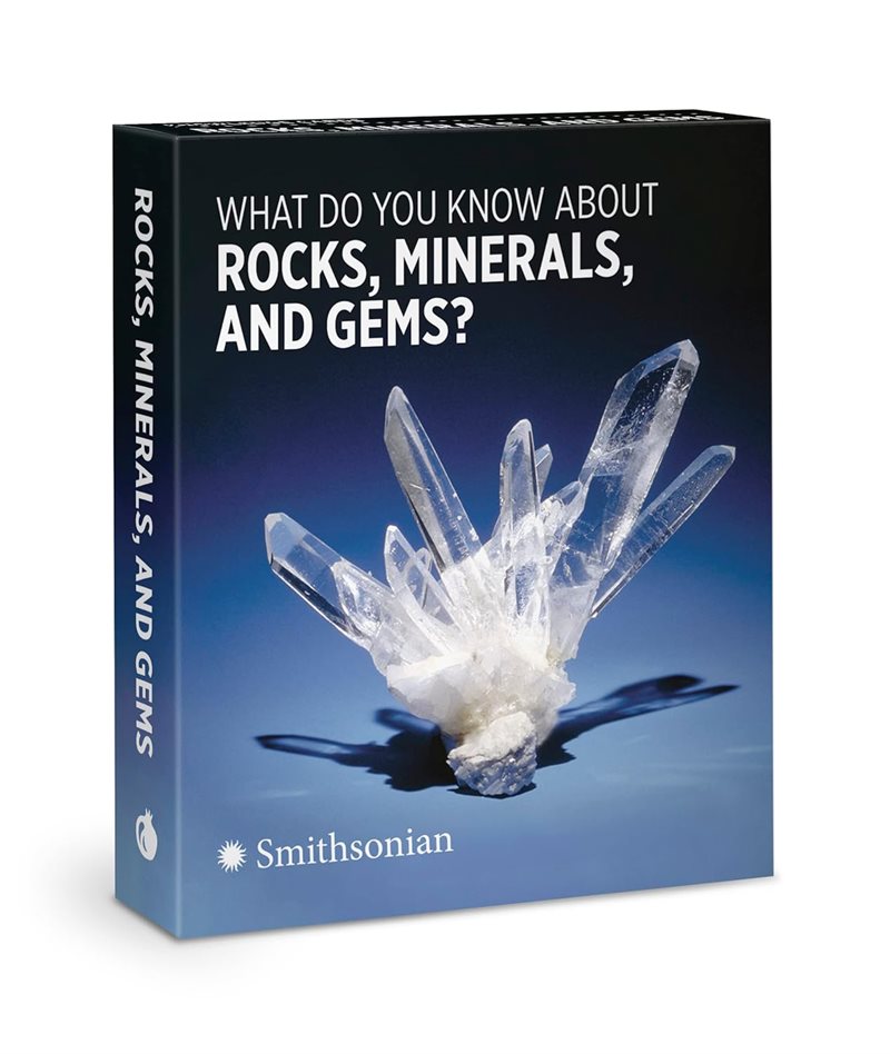 What Do You Know About Rocks, Minerals And Gems? Quiz Deck (48 Full Color Cards; 3-1/4" X 4")