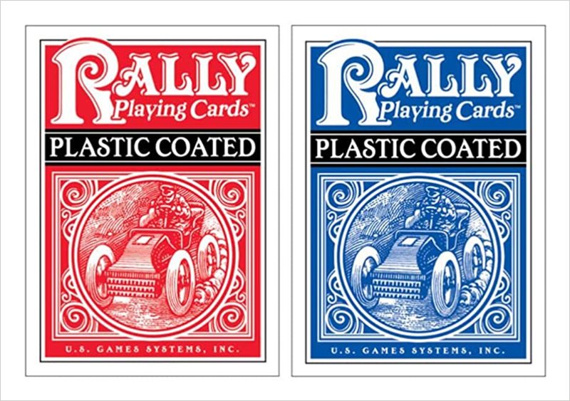 Rally Playing Cards Plastic Coated
