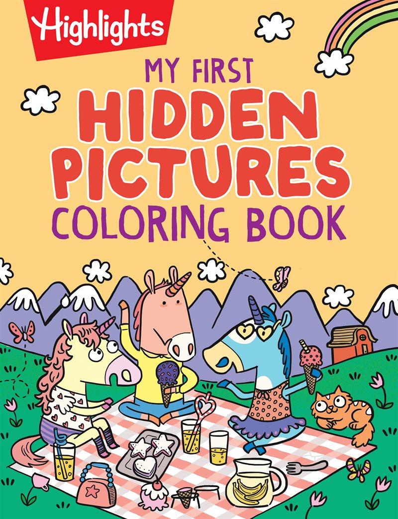 My First Hidden Pictures Coloring Book