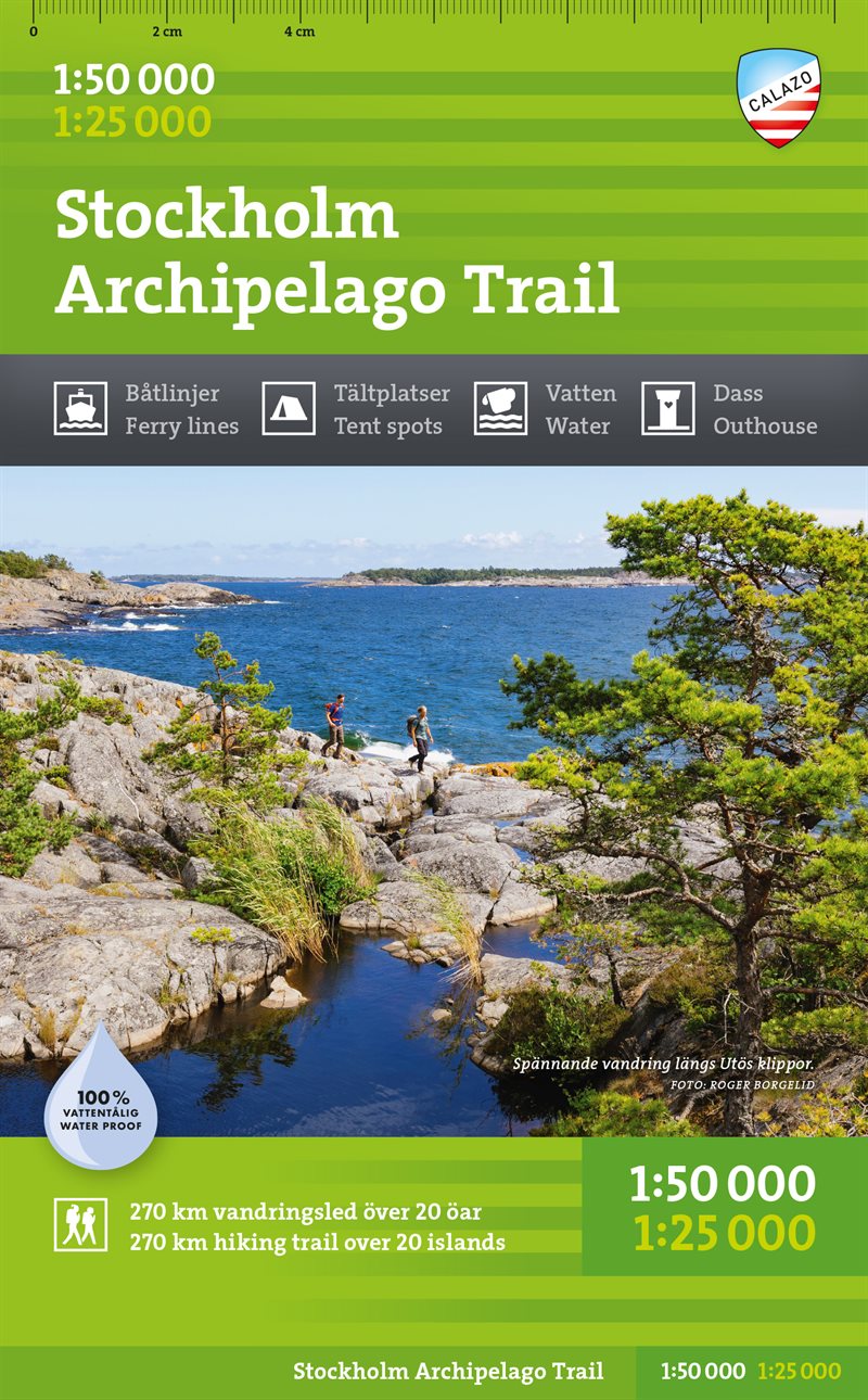 Stockholm Archipelago Trail 1:50 000