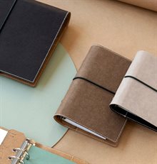 Filofax Eco Essential Pocket Systemkalender Mörk Valnöt