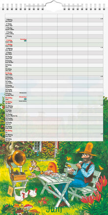 Väggkalender - Pettson och Findus Familjekalender FSC