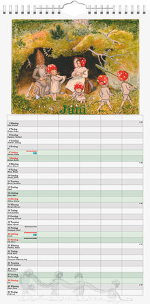 Väggkalender - Tomtebobarnen FSC