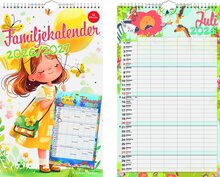 Familjekalender 6 kolumner 18 mån