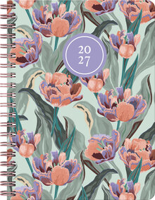 Designkalender - A6 Botanical 12 mån FSC