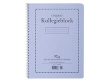 Kollegieblock A4 90 gr linjerat