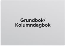 Grundbok/Kolumndagbok A4L