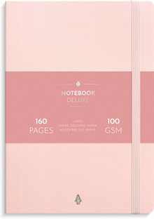 Notebook Deluxe A5 pink