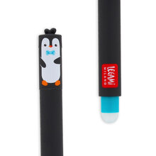 Erasable Gel Pens Penguin, turkos bläck