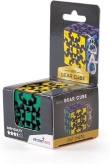 Meffert’s Mini Gear Cube – kugghjulsdriven IQ-kub med nyckelhake